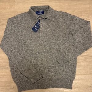 Gray Cashmere Sweater